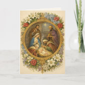 Cartes Pour Fêtes Annuelles Religious Epiphany Three Kings Prayer Jesus (Devant)