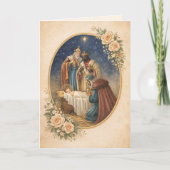 Cartes Pour Fêtes Annuelles Religious Epiphany Three Kings Prayer Jesus (Devant)