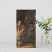 Cartes Pour Fêtes Annuelles Rembrandt - Retour Du Fils Prodigue (Debout devant)