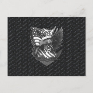 Cartes Pour Fêtes Annuelles Remerciement aux Vétérans de l'Appréciation Milita