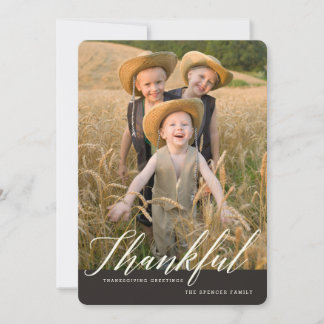 Cartes Pour Fêtes Annuelles Remerciements Automne Thanksgiving Photo Salutatio