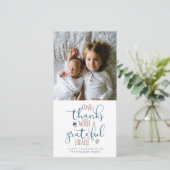 Cartes Pour Fêtes Annuelles Remerciements Thanksgiving (Debout devant)