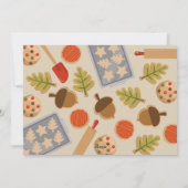 CARTES POUR FÊTES ANNUELLES REMERCIER LES COOKIES (Dos)