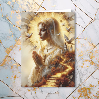 Cartes Pour Fêtes Annuelles Remise sur pied | Gardé dans le doux soin de Marie