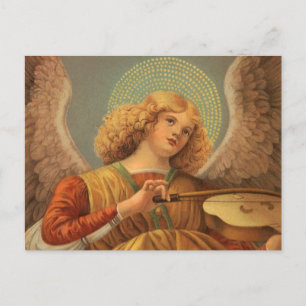 Cartes Pour Fêtes Annuelles Renaissance Angel Playing Violin Melozzo da Forli