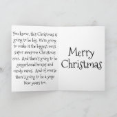 Cartes Pour Fêtes Annuelles Rendre Noël super (Intérieur)