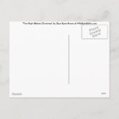 Cartes Pour Fêtes Annuelles Renne de Noël (Dos)