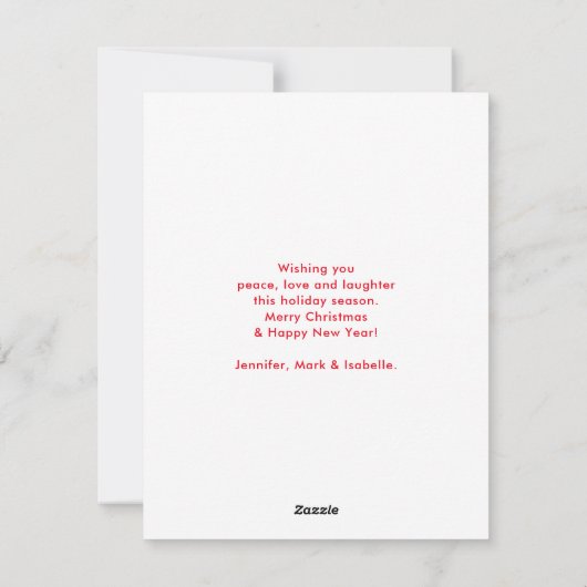 Cartes Pour Fêtes Annuelles Rennes de Noël Nordiques Bleus Paire (Dos)