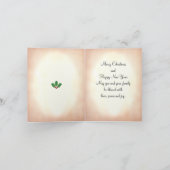 Cartes Pour Fêtes Annuelles Rennes de Noël sur à damiers noir et rouge (Intérieur)