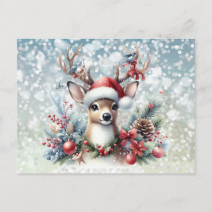 Cartes Pour Fêtes Annuelles Rennes et Noël