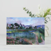 Cartes Pour Fêtes Annuelles Renoir - Paysage (Debout devant)