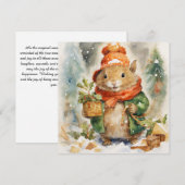 Cartes Pour Fêtes Annuelles Répandre la joie de Noël (Devant / Derrière)