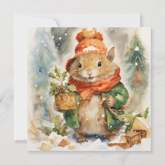 Cartes Pour Fêtes Annuelles Répartir la joie de Noël (Devant)