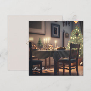 Cartes Pour Fêtes Annuelles repas de noël