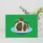 Cartes Pour Fêtes Annuelles Repas de Noël (Debout devant)