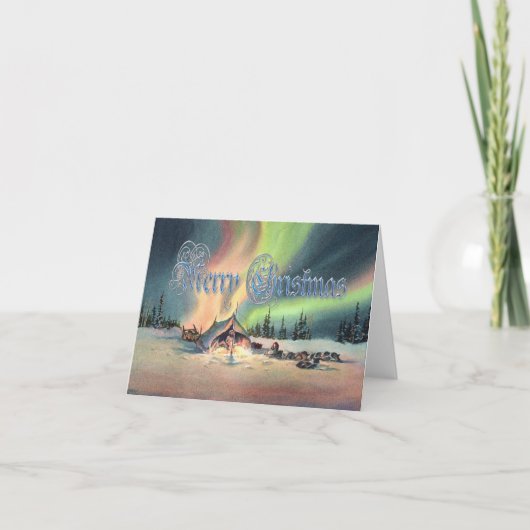 Cartes Pour Fêtes Annuelles REPOS pour les MUSHERS par SHARON SHARPE (Devant)