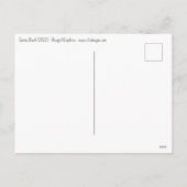 Cartes Pour Fêtes Annuelles Requin Père Noël (Dos)