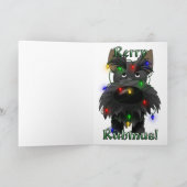 Cartes Pour Fêtes Annuelles Rerry Rithmus - écossais Terrier (Intérieur)
