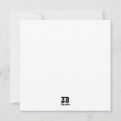 Cartes Pour Fêtes Annuelles Résolutions du Nouvel An (Dos)