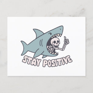 Cartes Pour Fêtes Annuelles Restez positif