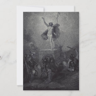 Cartes Pour Fêtes Annuelles Résurrection de Jésus-Christ