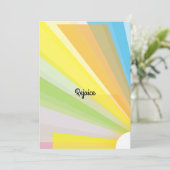 Cartes Pour Fêtes Annuelles Résurrection de Pâques (Debout devant)