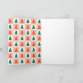 Cartes Pour Fêtes Annuelles Retro 3 Photo Christmas Collage Folded (Intérieur)