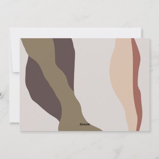 Cartes Pour Fêtes Annuelles Retro Abstrait Photo Joyeux Noël (Dos)