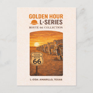 Cartes Pour Fêtes Annuelles Rétro Amarillo Texas Route 66 Monument Historique