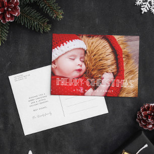 Cartes Pour Fêtes Annuelles Retro art déco Joyeux Noël photo