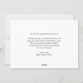 Cartes Pour Fêtes Annuelles Retro Bold Typography Black Photo Collage (Dos)