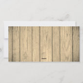 Cartes Pour Fêtes Annuelles Retro classique Roue Camion de Noël Rustique Salut (Dos)