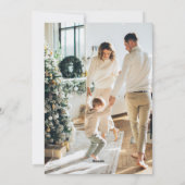 Cartes Pour Fêtes Annuelles Retro Groovy Joyeux Noël Père Noël (Dos)