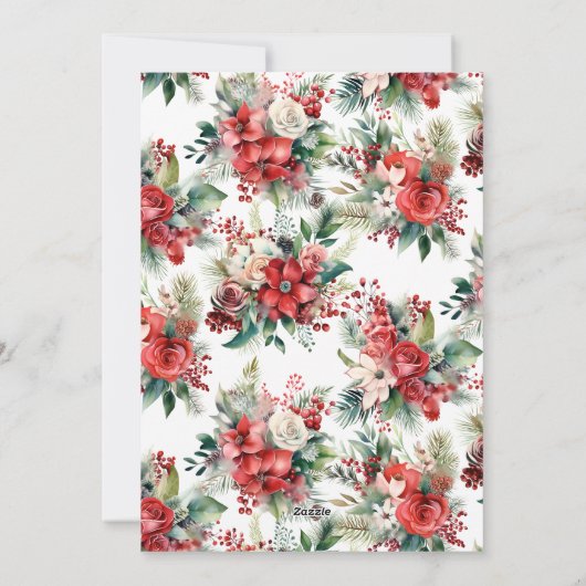 Cartes Pour Fêtes Annuelles Retro Modern 2 Photo New Mr et Mrs. (Dos)