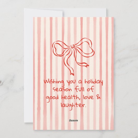 Cartes Pour Fêtes Annuelles Retro Red Père Noël Champagne Noël Non Photo (Dos)