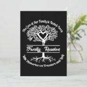 Cartes Pour Fêtes Annuelles Réunion Familiale L'Amour De Notre Famille (Debout devant)
