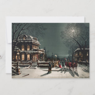 Cartes Pour Fêtes Annuelles Réveillée de Noël par Joseph Hoover & Sons Co
