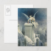 Cartes Pour Fêtes Annuelles Réveillon de Noël (Devant / Derrière)