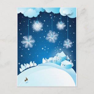 Cartes Pour Fêtes Annuelles Réveillon de Noël