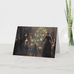 Cartes Pour Fêtes Annuelles Réveillon de Noël