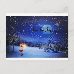 Cartes Pour Fêtes Annuelles Réveillon de Noël