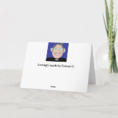 Cartes Pour Fêtes Annuelles Révélation (Dos)