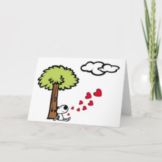 Cartes Pour Fêtes Annuelles Rêver d'amour