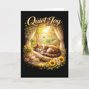 Cartes Pour Fêtes Annuelles Rêves de fenêtre ensoleillée