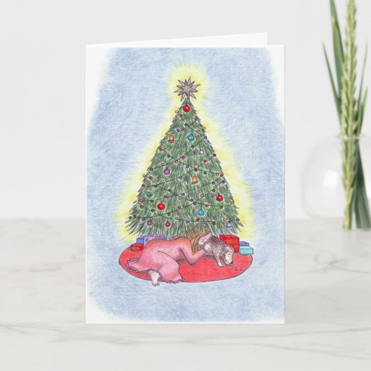 Cartes Pour Fêtes Annuelles Rêves de Noël (Devant)