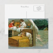 Cartes Pour Fêtes Annuelles Rêves de Noël (Devant / Derrière)