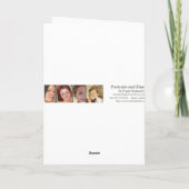 Cartes Pour Fêtes Annuelles Rêves de patinage (Dos)