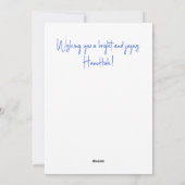 Cartes Pour Fêtes Annuelles Rêves décorés (Dos)