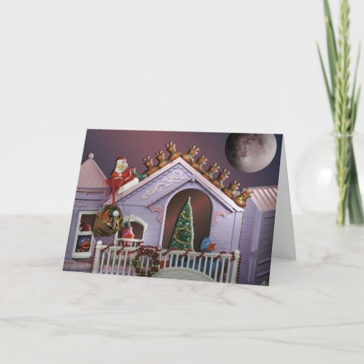 Cartes Pour Fêtes Annuelles Rêves mignons (Devant)
