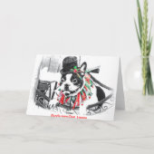 Cartes Pour Fêtes Annuelles Rhodesian Ridgeback (Dos)